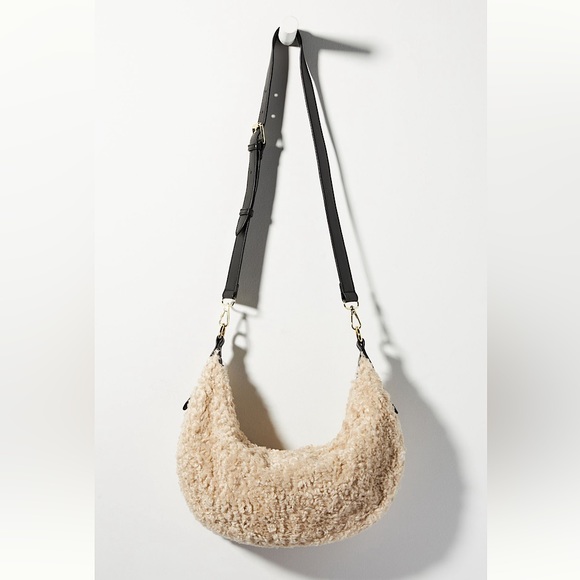 Anthropologie Handbags - Anthropologie Jules Kae Zola Sherpa Crossbody Bag
